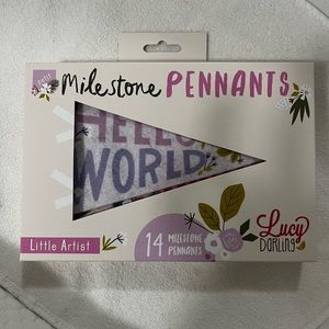 Girl Milestone Pennants